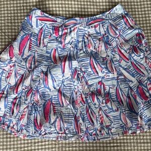 Lilly Pulitzer Patterned Women's Sailboat Skirt